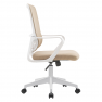 Irodai szék. bézs/fehér. SALOMO TYP 1