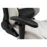 Irodai/gamer szék. fehér/fekete. PAPIBAS