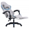 Irodai/gamer szék. szürke/kék. ZODIA