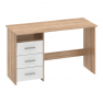 Számítógépasztal. sonoma tolgyfa/fehér. LARISTOTE NEW