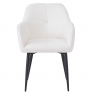 Étkezőszék. fehér/fekete. SENER