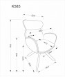 Étkezőfotel Barber K585 Étkezőfotel Barber K585