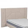 Ágy ágyráccsal és LED világítással. 160x200. bézs Velvet szovet. ALTESA