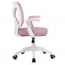 Irodai szék. rózsaszín/fehér. SOLARI Irodai szék. rózsaszín/fehér. SOLARI