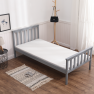 Ágy ágyráccsal. szürke. 90x200. ANATRA