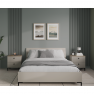 Franciaágy. 160x200. szürkésbarna Taupe. DOMCA