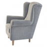Füles fotel. szürke szovet Coral. CHARLOT
