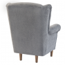 Füles fotel. szürke szovet Coral. CHARLOT