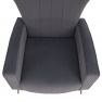 Relaxfotel. szürke Velvet szovet. BARET Relaxfotel. szürke Velvet szovet. BARET