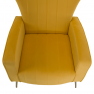 Relaxfotel. sárga Velvet szovet. BARET