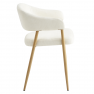 Dizájner étkezőszék. krémszínű/bükk. NIZAR TYP 1 Dizájner étkezőszék. krémszínű/bükk. NIZAR TYP 1