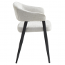 Dizájner étkezőszék. világosszürke/fekete. NIZAR TYP 2 Dizájner étkezőszék. világosszürke/fekete. NIZAR TYP 2