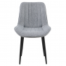 Étkezőszék. világosszürke/fekete. ZAJRA