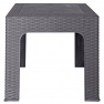Kerti kisasztal rakásolható. szürke. ZAMA