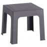 Kerti kisasztal rakásolható. szürke. ZAMA
