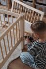 Gyerekágy BASIC ALTO PLUS magas leesésgátlóval ágyneműtartóval