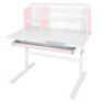 Novekvő íróasztal. rózsaszín/fehér. ODIN