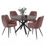Design fotel. sotét rózsaszín Velvet szovet. VERIO NEW Design fotel. sotét rózsaszín Velvet szovet. VERIO NEW