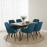 Design fotel. türkiz Velvet szovet. VERIO NEW