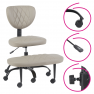 Ergonomikus térdeplőszék. szürkésbarna Taupe ekobőr/fekete. SAMER Ergonomikus térdeplőszék. szürkésbarna Taupe ekobőr/fekete. SAMER