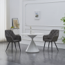 Design fotel. sotétszürke Velvet szovet. VERIO NEW