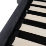 Ágy ágyráccsal. 180x200. sotétszürke Velvet szovet. BRIANA Ágy ágyráccsal. 180x200. sotétszürke Velvet szovet. BRIANA
