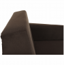 Szovetborítású fotel. barna (csokoládé). AMEDIA